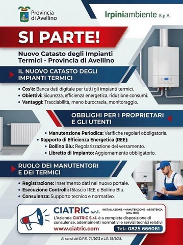 Denuncia impianti Provincia di  Avellino